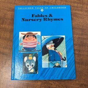 Treasured Tales of Childhood (4 volumes) Fables & Nursery Rhymes Blue Cl